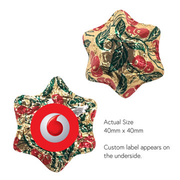 Show details for Foiled Stars - Custom Colours Picture of Foiled Stars - Custom Colours