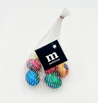 Show details for Mesh Bag Filled with 50g Solid Milk Chocolate Cadbury Eggs Picture of Mesh Bag Filled with 50g Solid Milk Chocolate Cadbury Eggs