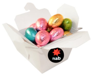 Picture of Noodle Box with Solid Mini Eggs